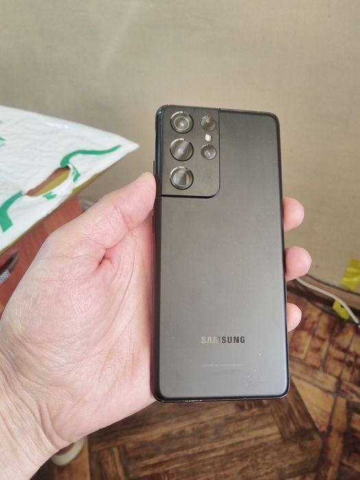 Samsung S21ultra 5G 12/256gb iwlawi zur aybi yuq tozza telefon