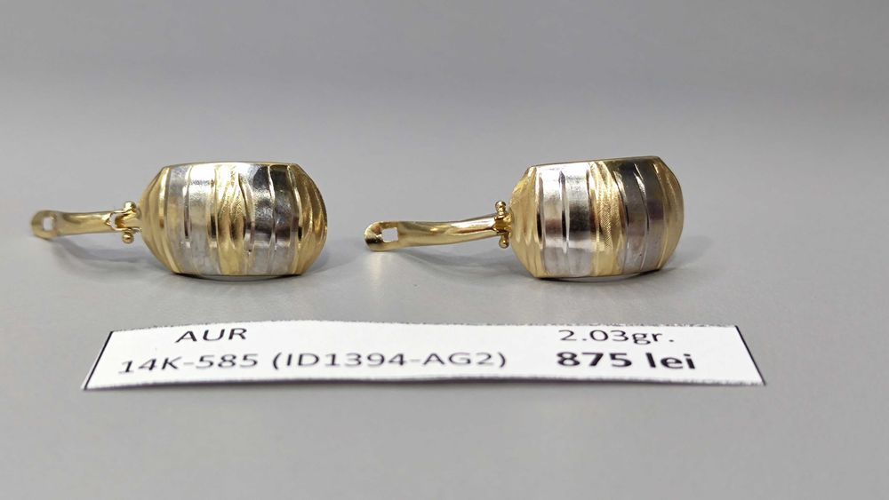 Cercei aur 14 Karate (2.03 grame) ID1394-AG2