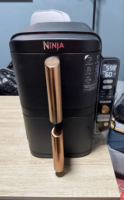 Фритюрник с горещ въздух Ninja Double Stack XL + ГАРАНЦИЯ!