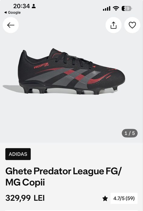 Ghete de fotbal pt baieti m38