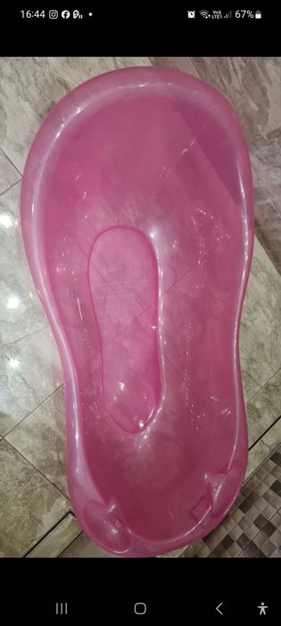 Бебешко корито, розово