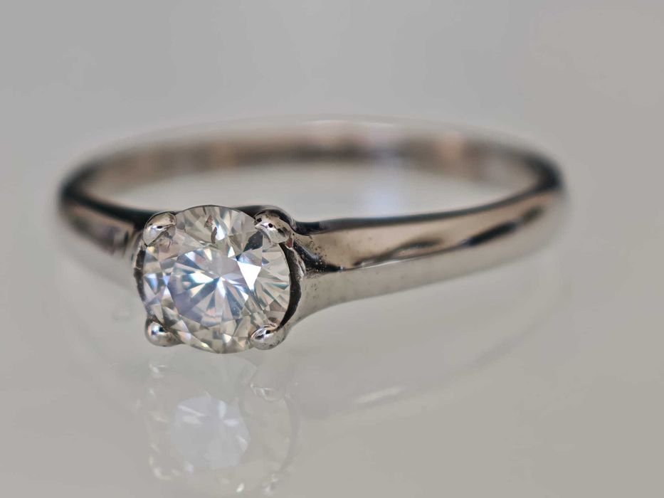 Inel 14k cu diamant natural 0.55ct