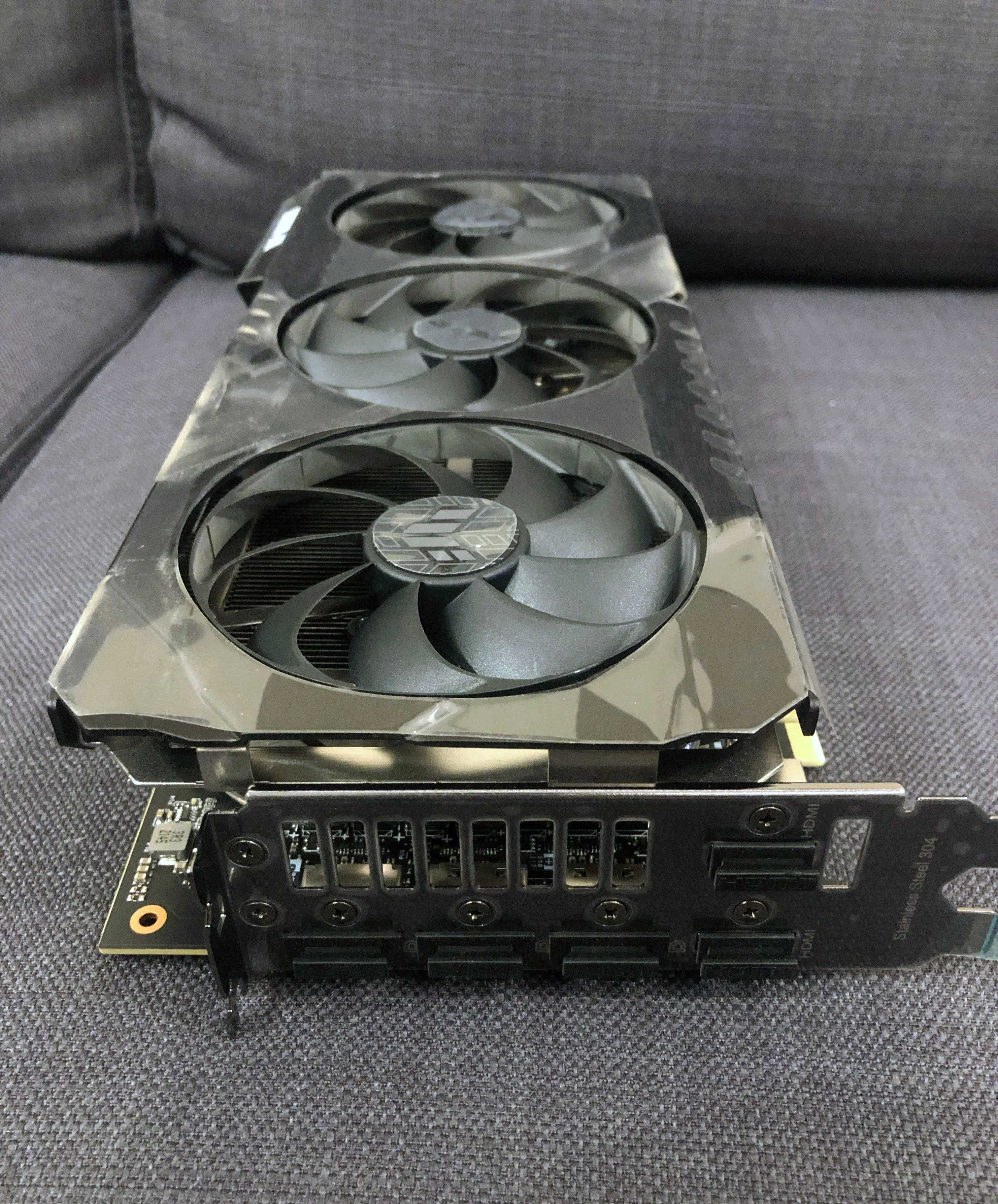 Видеокарта ASUS GeForce RTX 3070 Ti OC 8GB TUF-RTX3070TI-O8G-GAMING гр ...