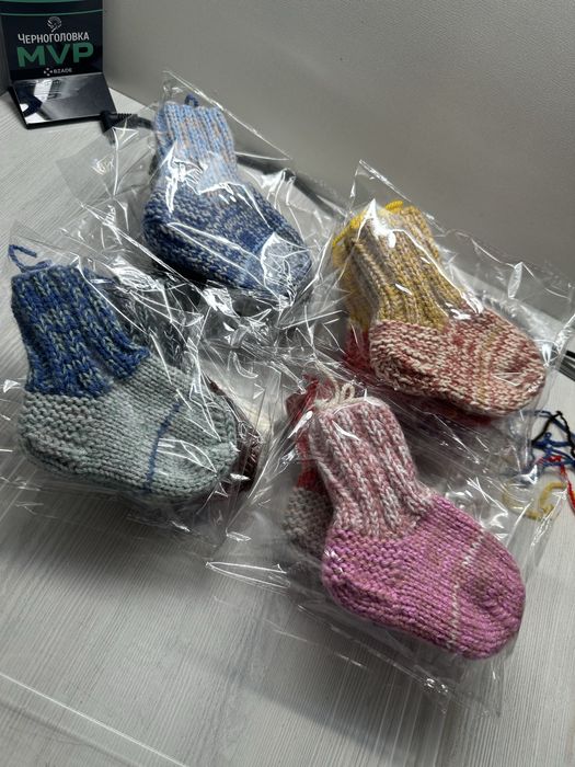 Вязанные носочки