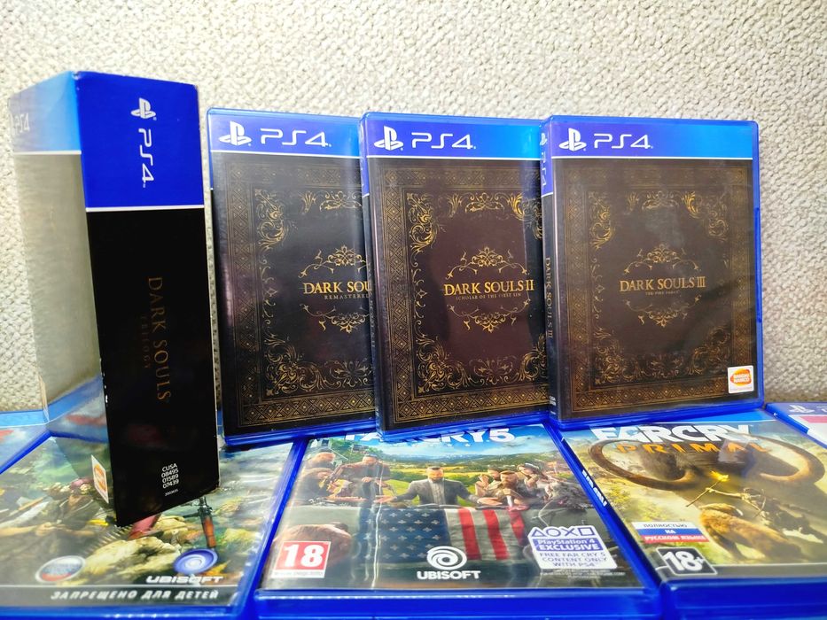 Диски на PS5 PS4
