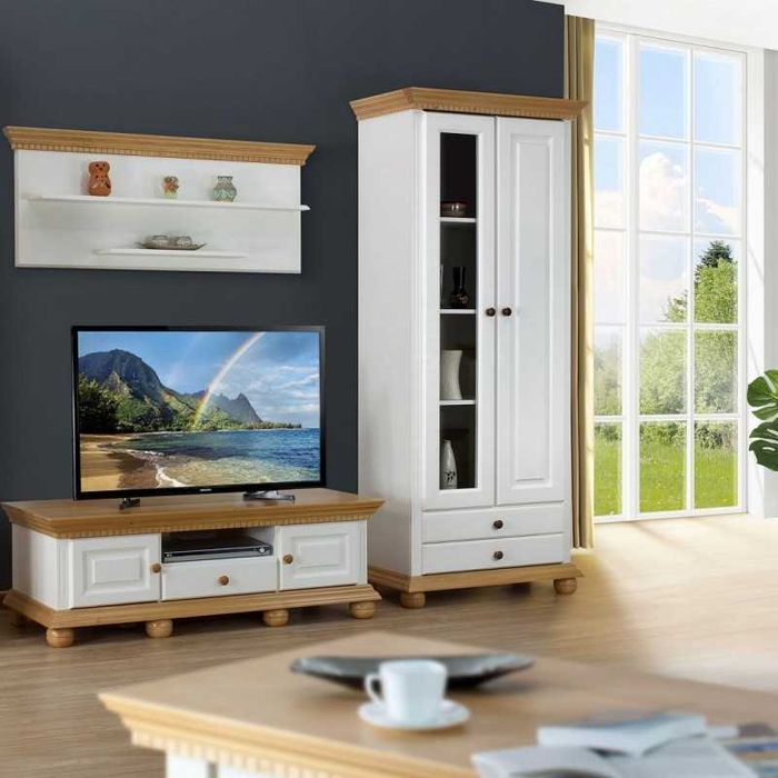 Set mobila living Romantica 6, lemn masiv, clasic