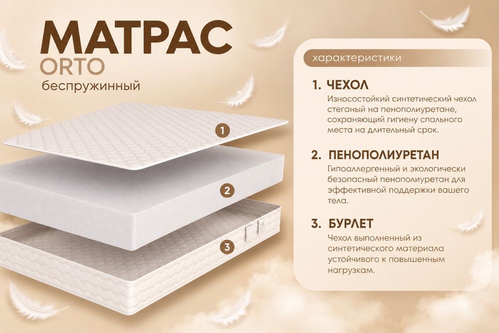 Ортопедический матрас 120*200