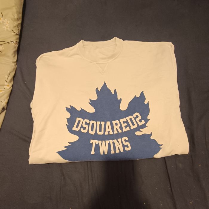 Bluza dsquared twins bumbac groasă Xl