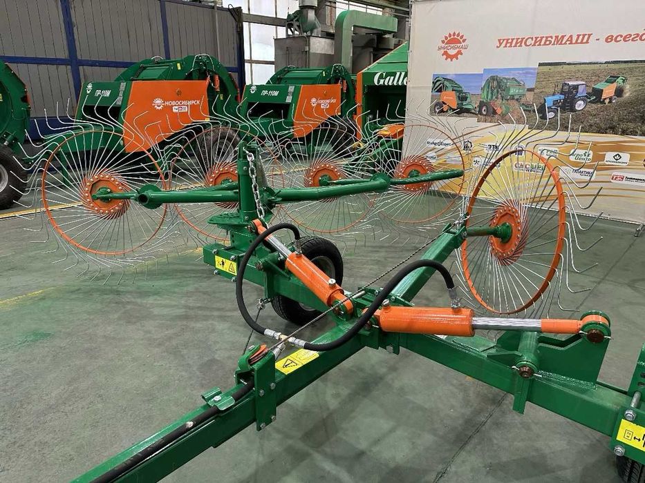 Грабли ворошилки колесно-пальцевые ГКП -5,3 УНИСИБМАШ