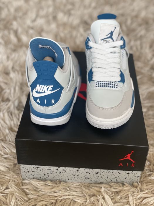 Air Jordan 4 Retro Military Blue Verificare Colet Full Box Size 36-45