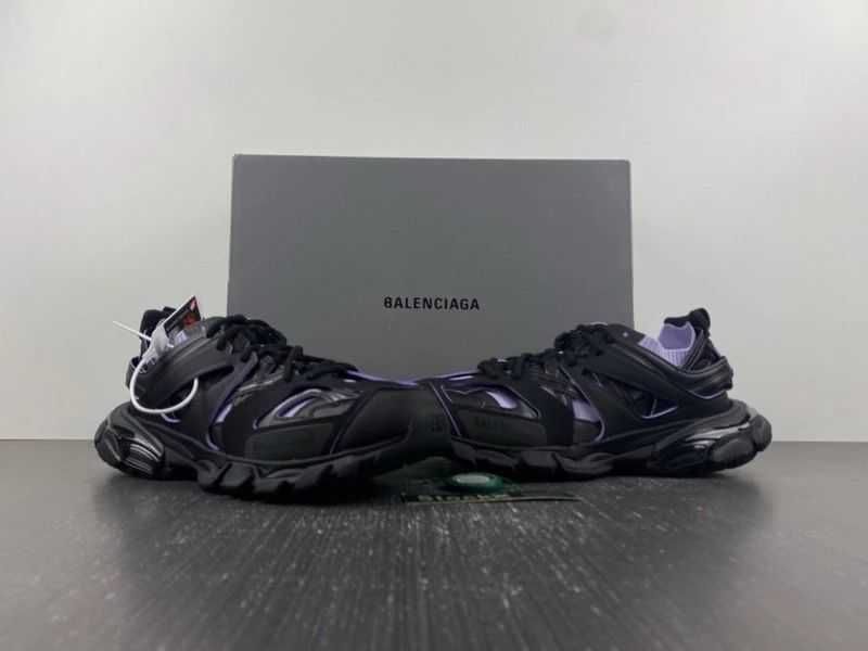Balenciaga Track Sneaker "Black/Purple"