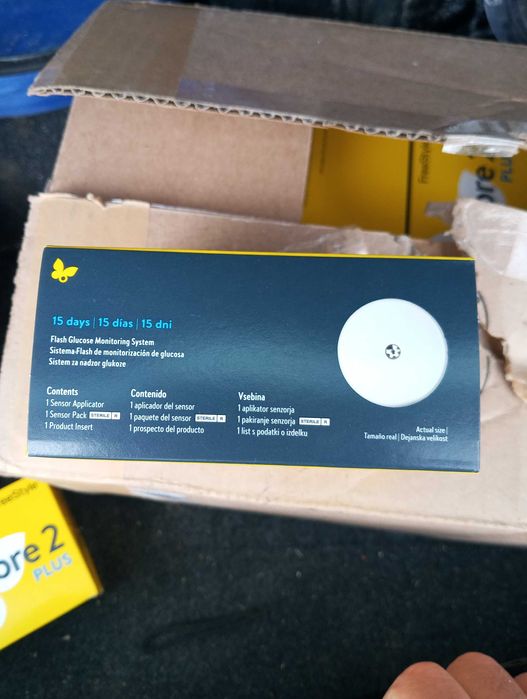 Freestyle libre 2  и плюс сензор за кръвна захар