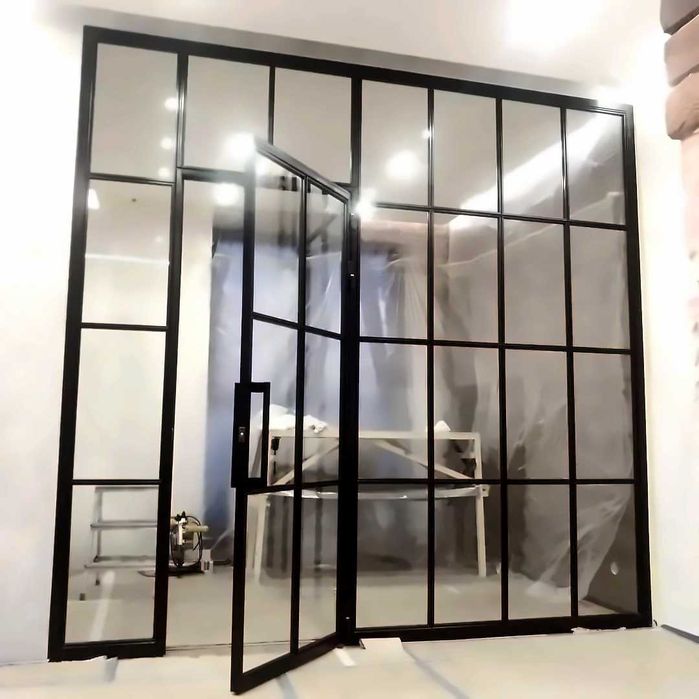 Стеклянные двери и перегородки в стиле Loft