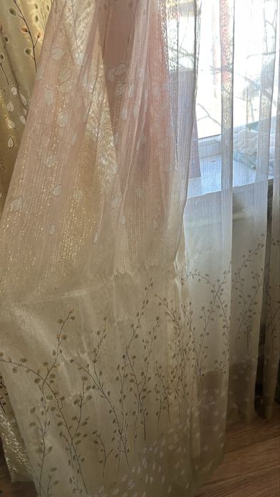 Шторы и тюль комплект