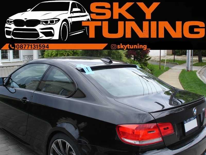 Bmw e92 спойлер задно / сенник стъкло Бмв е92 лип задно стъкло крило