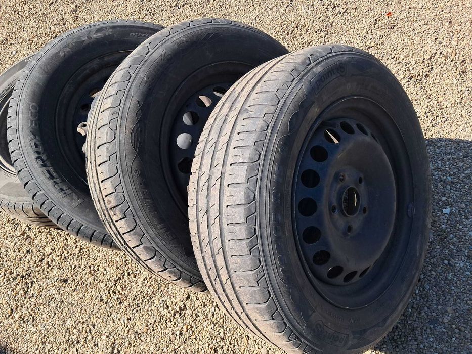 Vw Golf 5 Seat Leon Skoda Octavia, roti pe 15 cu jante de tabla