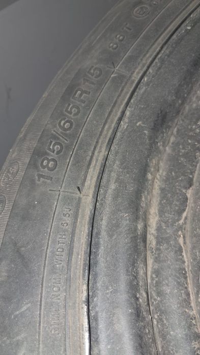 Cauciucuri iarna + jante 185/65/r15