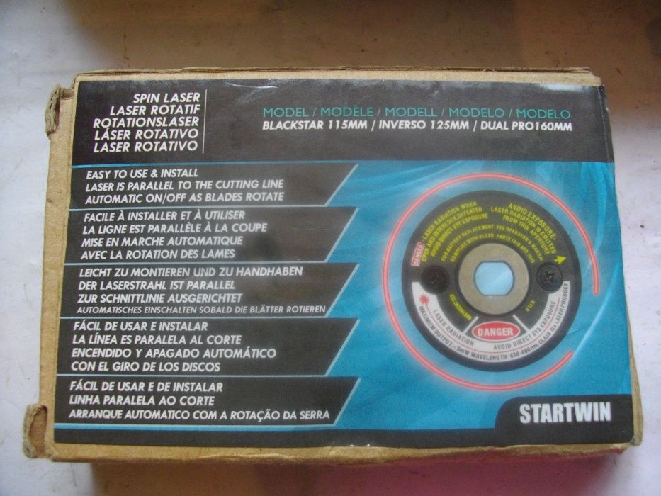 Нов електрически двоен ножов трион STARTWIN Inverso 125 Реже всичко