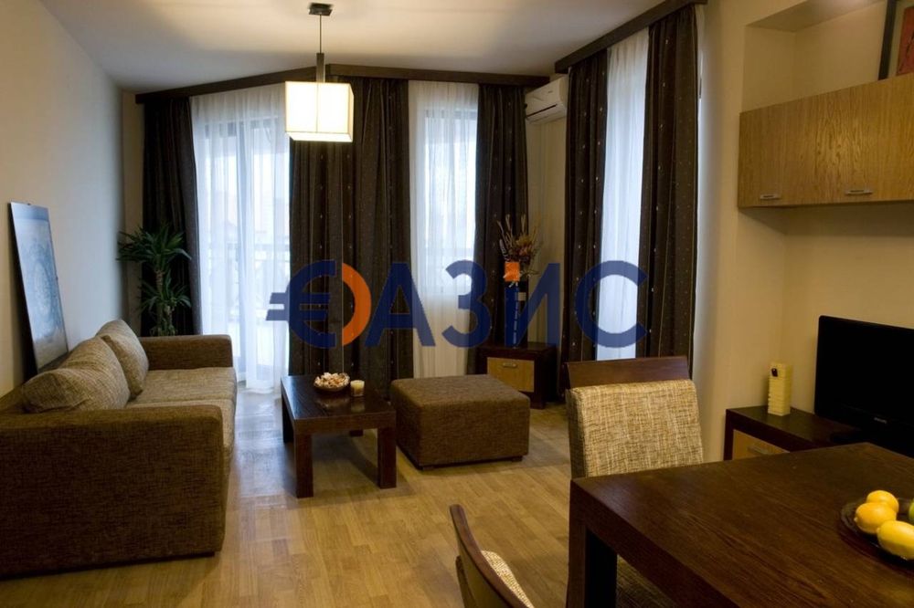 Напълно обзаведено студио в комплекс „Чаирите“, Слънчев бряг, 49.22 кв