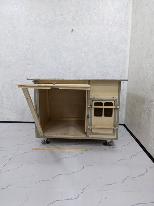 Будка ручной работы – уют для питомца.