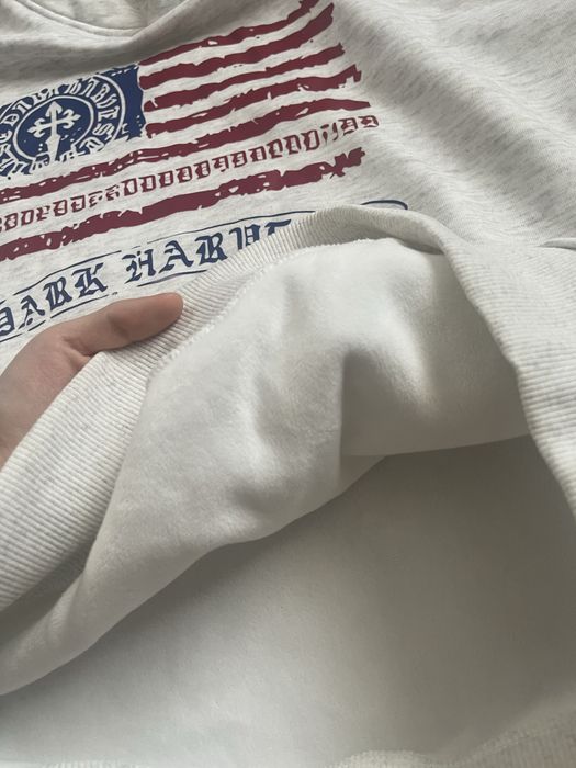 Серый худи с принтом