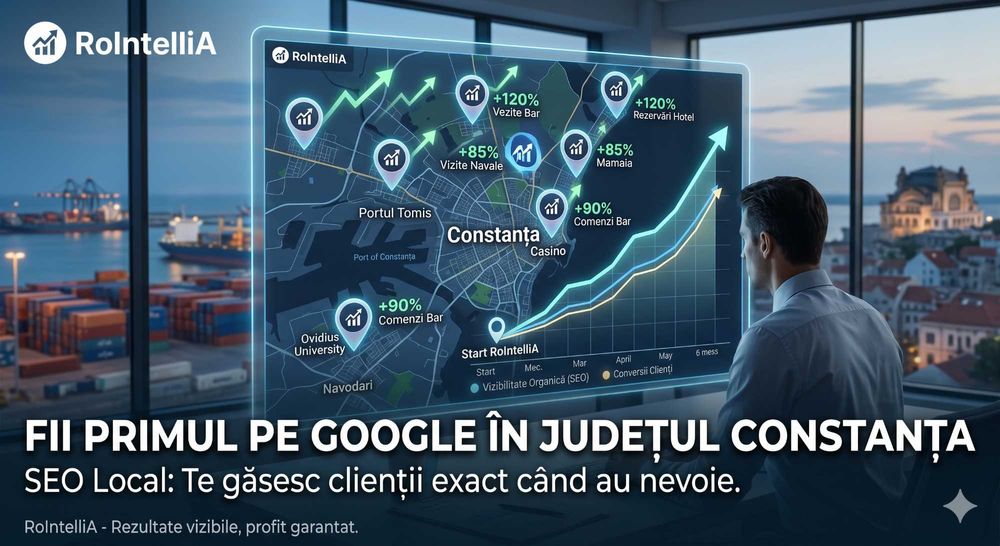 Creare Site Web Constanța | Magazin Online & SEO | Brand RoIntelliA®