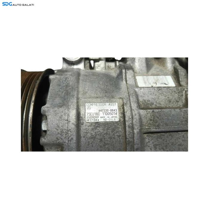Compresor AC Aer Conditionat Clima Mercedes Clasa C Class W203 1.8 T 2001 - 2007 Cod 447220-8843 [M9462]