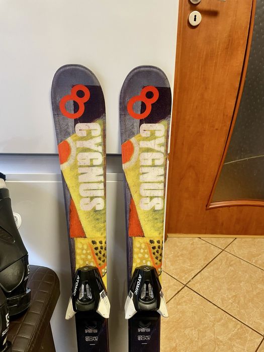 Schiuri copii 90 cm cu clapari skiuri set ski