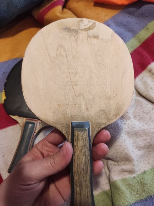 Vand lemn gol Joola Python anatomic si paleta tenis de masa Joola Tra