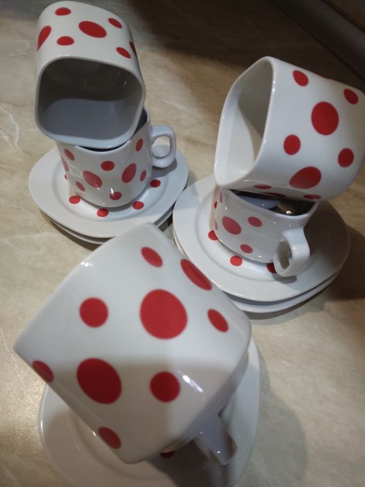 Сервиз за кафе фин порцелан