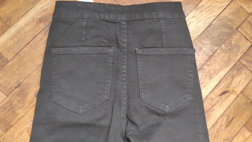 Дамски дънки висока талия