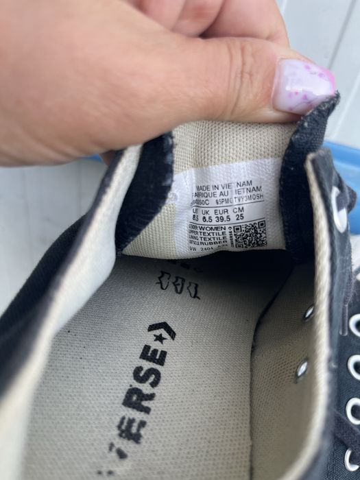 Кецове на платформа Converse номер 39