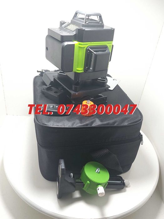 Oferta Nivela Raza Cu Auto-Nivelare 16 Lini 4D, Laser Liniar Verde