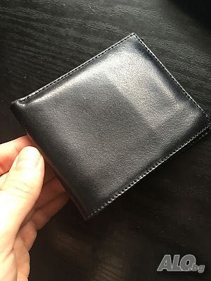 Мъжки черен портфейл