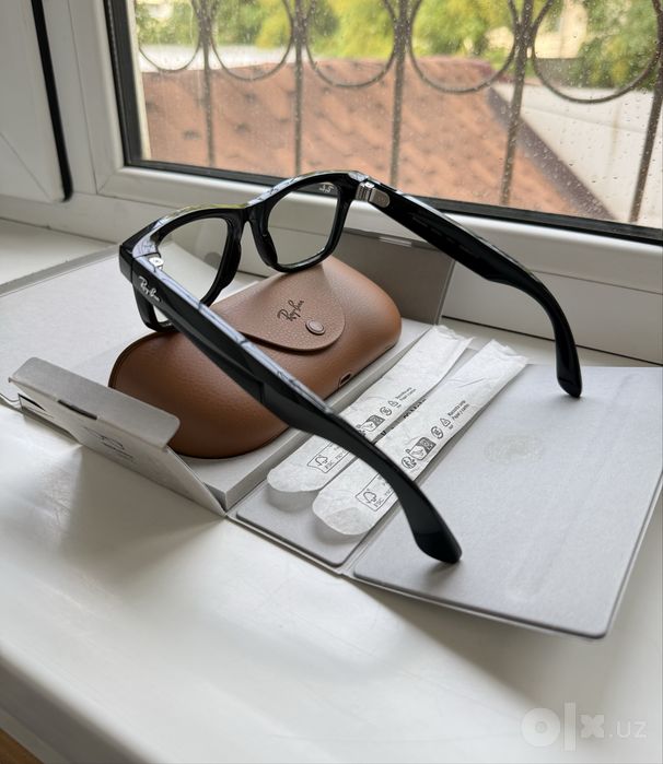 Ray Ban Meta 53 Shiny Black Gen2 (Хамелеон)