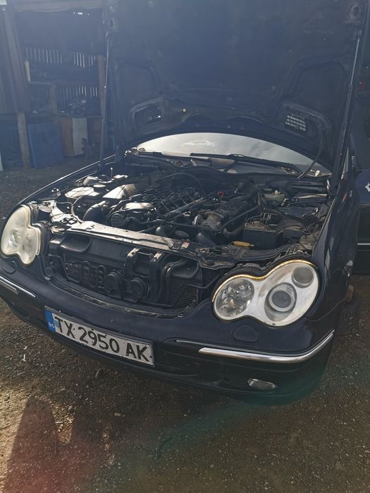 Faruri xenon cu lupă Mercedes w203