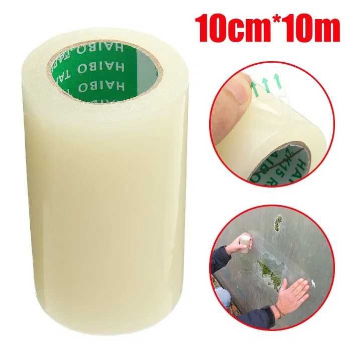 Bandă adeziva speciala pentru lipit folie SOLAR. 6cm x 10M.