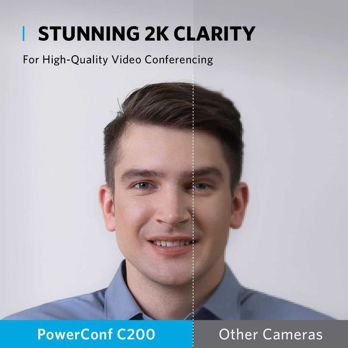 AnkerWork C200 2K HD Webcam,HDR уебкамера