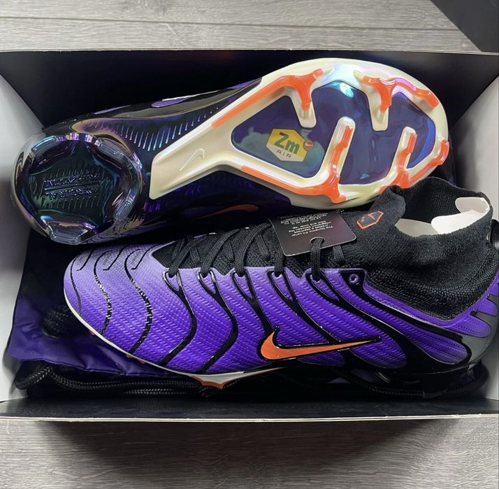 Nike Mercurial Superfly 9 FG Kylian Mbappé Air Max Plus Voltage Purple