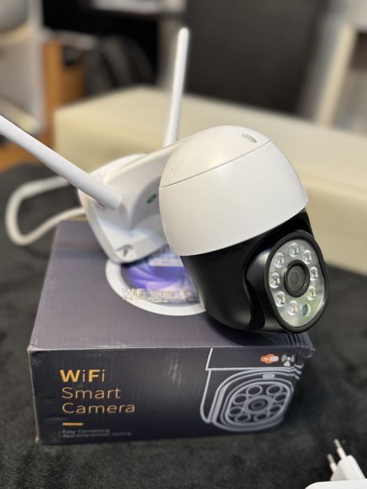 Cameră Supraveghere Video WiFi + slot card interior / exterior