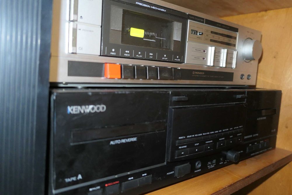 Dublu Deck Pioneer Sanyo Kenwood Yamaha Sony Teac JVC Caseta