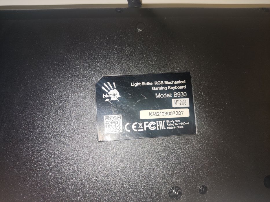 Клавиатура bloody b930