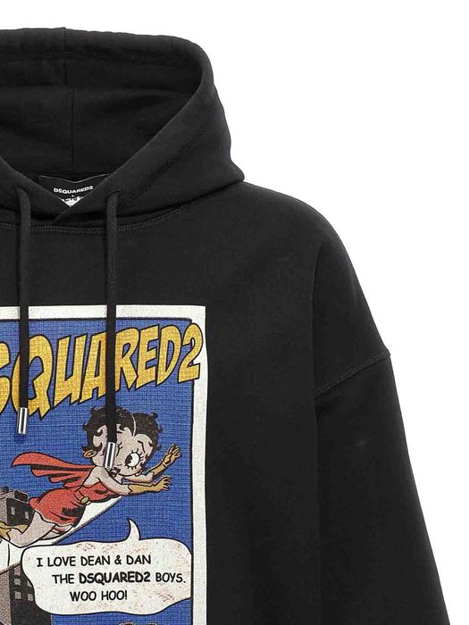 Hoodie Dsquared 2 Betty Bop- AUTHENTIC
