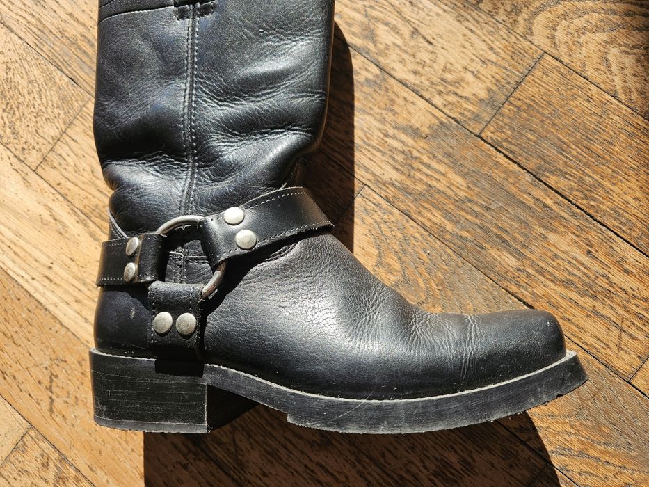 Cizme western cowboy Bill Montana biker mărimea 40