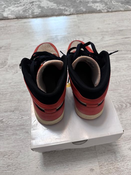 Air Jordan 1 Team Orange Black