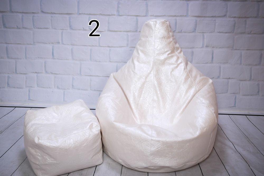 Промоция! Барбарон пуф Голяма Круша(най здравейте еко кожа)