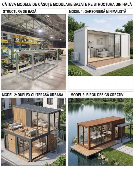 Module de case modulare - stoc permanent -producator!