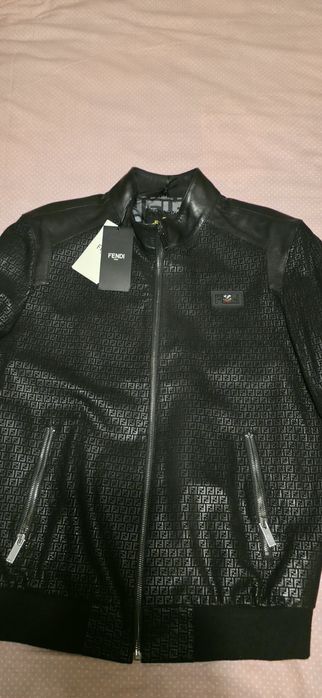 FENDI-Мъжко Кожено Яке.