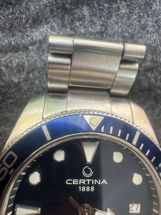 Certina DS Action Diver 43 mm – Powermatic 80 – 350 €
