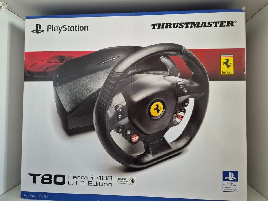Volan gaming Thrustmaster T80 Ferrari 488 GTB — ca nou
